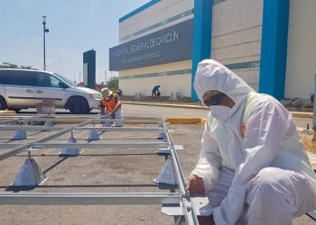 Hospital General tiene módulo de diagnóstico y atención de Covid-19