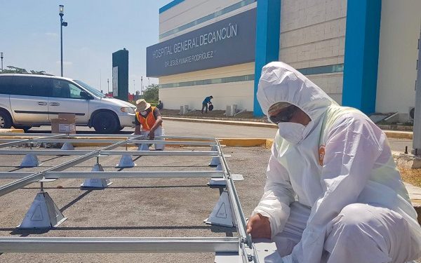 Hospital General tiene módulo de diagnóstico y atención de Covid-19