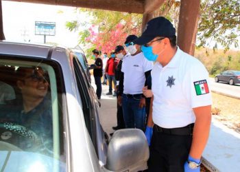 Redoblan trabajo en los filtros de seguridad sanitaria en Solidaridad