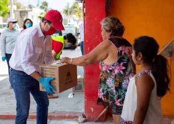 Van más de 6 mmil despensas entregadas en Cozumel, por emergencia sanitaria