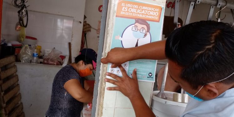 Acatan negocios de Leona Vicario disposiciones dante emergencia sanitaria