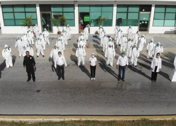 Ponen en marcha programa de sanitización en Puerto Morelos