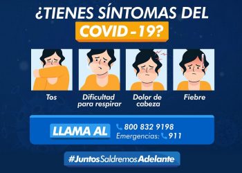 Evita contagios y salva vidas, identificando los síntomas del Covid-19