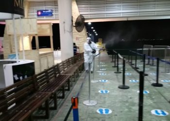 Sanitizarán tres veces por semana oficinas y recintos portuarios