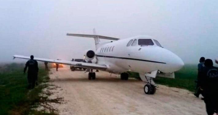 Confirma SEMAR aseguramiento de aeronave en inmediaciones de bacalar