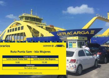 Transbordadores de Isla Mujeres reducen a un viaje a partir de hoy