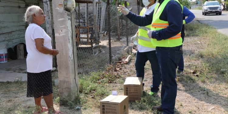 Llega el apoyo alimentario a comunidades de chetumaleñas
