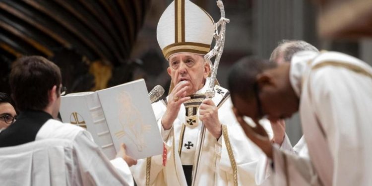 En vivo la misa del Jueves Santo desde el Vaticano