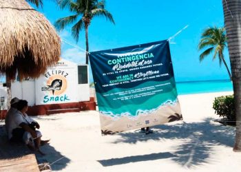 ¡Quédate en tú Casa!, piden autoridades de Isla Mujeres