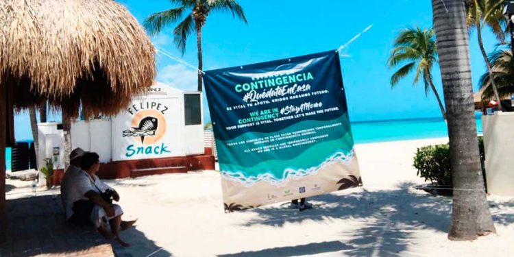 ¡Quédate en tú Casa!, piden autoridades de Isla Mujeres
