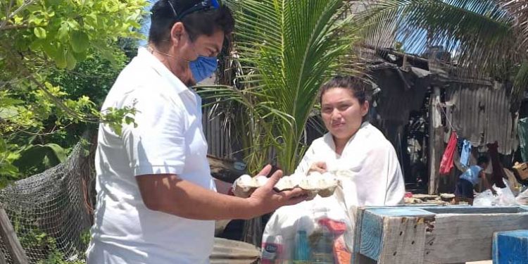 DC Explorer ofrece despensas a familias más vulnerables de Isla Mujeres