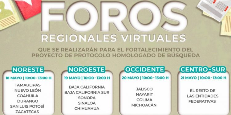 Fortalecerán Proyecto de Protocolo Homologado para la Búsqueda de Personas