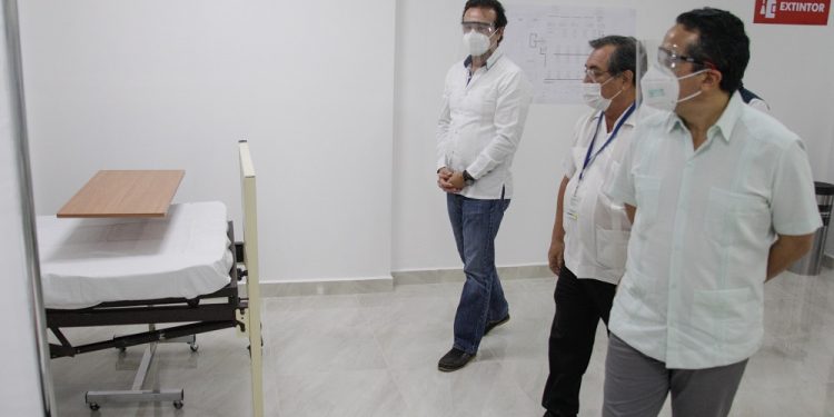Cuenta Cozumel con más de 70 camas para atender a pacientes con Covid-19: Pedro Joaquín