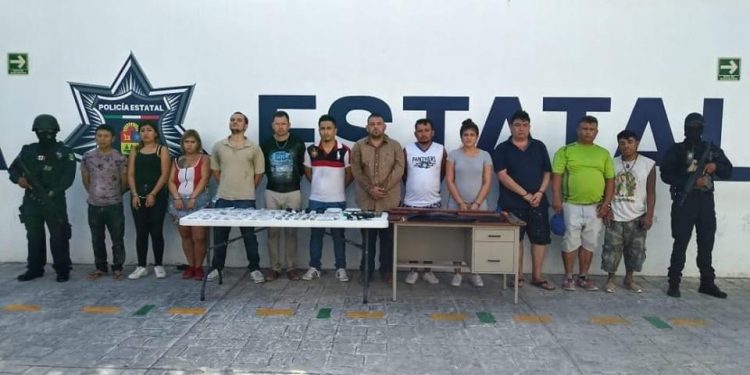 Capturan a 12 “pelones” en Playa del Carmen