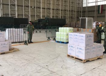 Ejército entrega material médico a hospitales Insabi y Covid-19 en QRoo