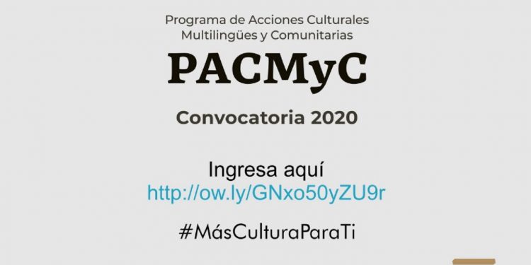El 29 de mayo cierra la convocatoria del Programa de Acciones Culturales Multilingües y Comunitarias 2020