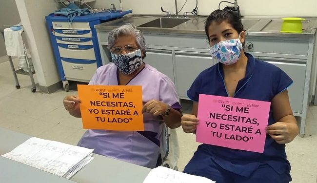 Enfermeras y enfermeros, símbolo de humanismo y responsabilidad social ante pandemia