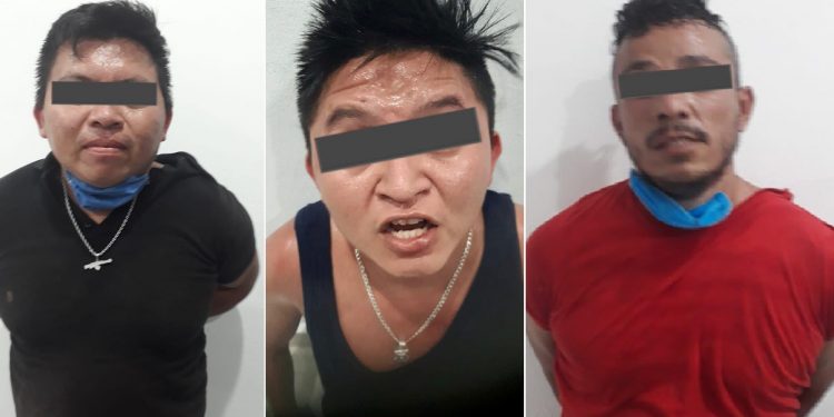 Detienen a tres presuntos sicarios en Tulum