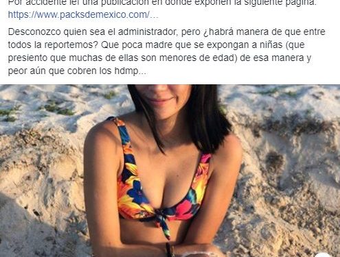 Denuncian página que vende «packs» de jóvenes de Quintana Roo