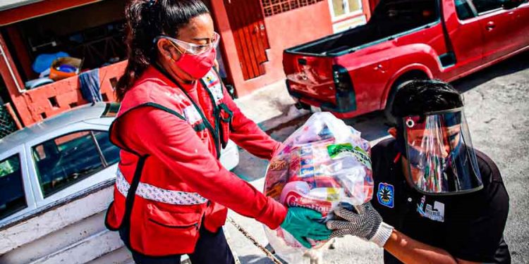 En marcha segunda entrega de ayuda alimentaria en Isla Mujeres
