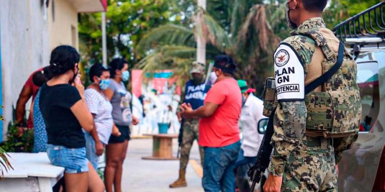 Concluye la segunda entrega de ayuda alimentaria en Isla Mujeres