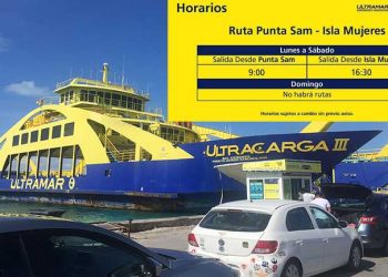 Ultracarga mantendrá un viaje redondo hacia Isla Mujeres