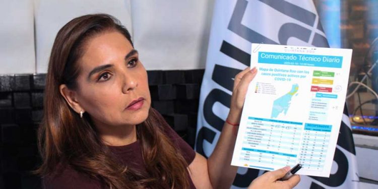 Mara Lezama felicita a cancunenses por cumplir medidas sanitarias