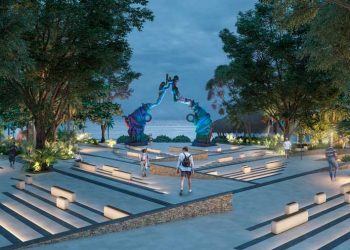 Promete @LauraBeristain el doble de árboles en la zona turística de Playa