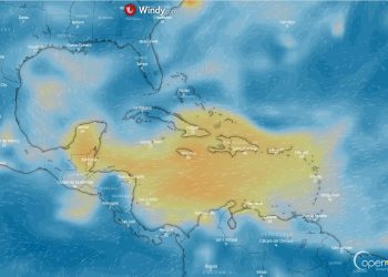 No representa riesgo para la población el paso de la masa de polvo proveniente del Desierto del Sahara