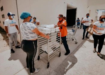 Fraternidad de cancunenses con sectores vulnerables