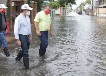 Supervisan trabajos del “Operativo Tormenta” por paso de la tormenta tropical “Cristóbal”