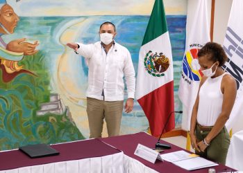 Issac Janix Alanís, nuevo secretario general del Ayuntamiento de BJ, en sustitución de Jorge Aguilar Osorio