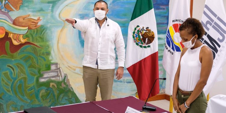 Issac Janix Alanís, nuevo secretario general del Ayuntamiento de BJ, en sustitución de Jorge Aguilar Osorio