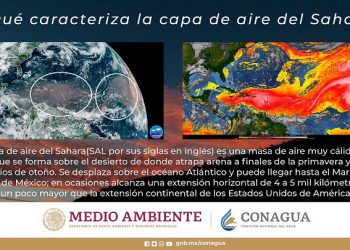 Advierte SESA sobre la presencia del polvo del Sahara en QRoo