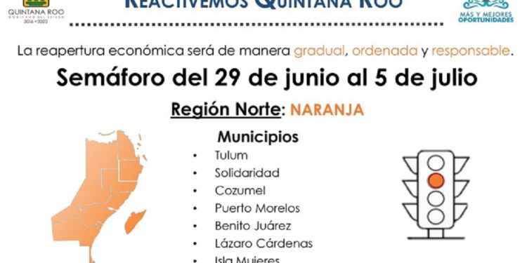 Avanzar en los colores del semáforo epidemiológico permitirá que más actividades abran y se recuperen los empleos: Carlos Joaquín