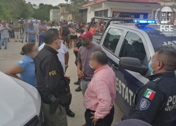 Desalojan a paracaidistas de dos predios invadidos en Akumal