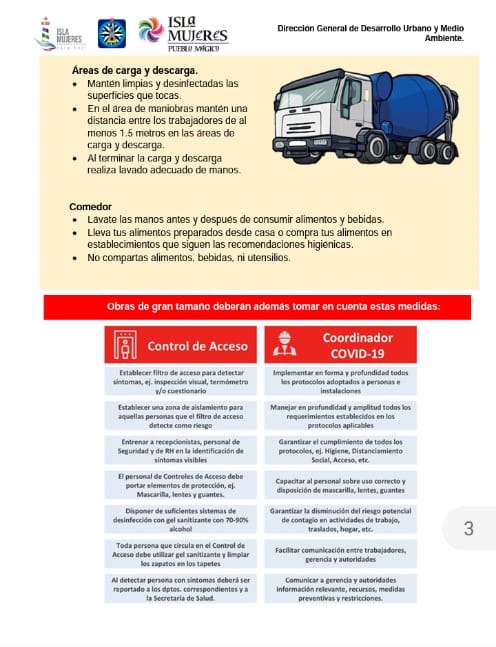 En Isla Mujeres las Obras deberán obtener autorización del Ayuntamiento para reiniciar