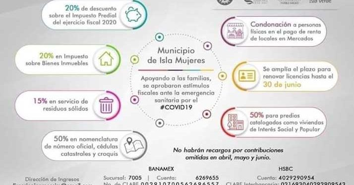 Este 30 de julio último día para descuentos fiscales en Isla Mujeres