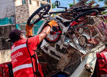 Realizan en Isla Mujeres jornada de descacharrización y mejoramiento de imagen urbana