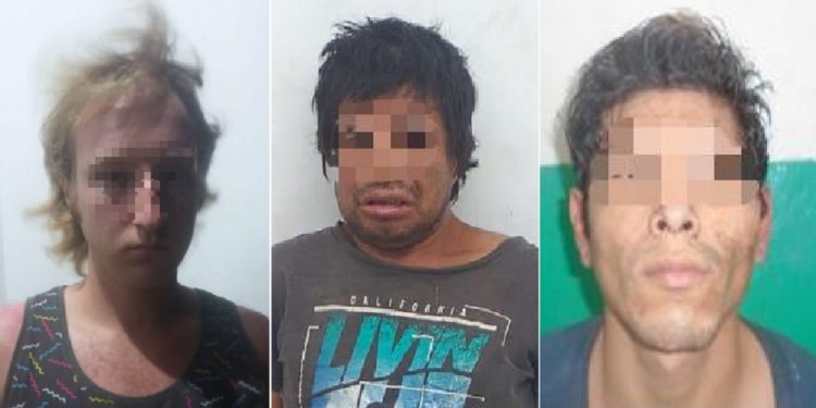 Detienen a extranjero a ladrón y a ebrio escandaloso