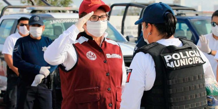 Trabajo coordinado fortalece labor de la policía municipal de Solidaridad