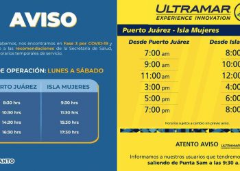 Navieras restablecen servicio hacia Isla Mujeres