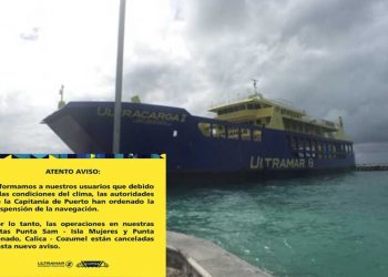 UltraCarga suspende todos sus viajes por mal clima