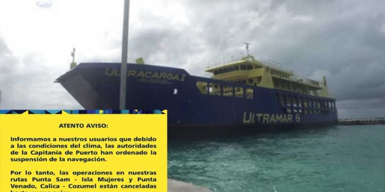 UltraCarga suspende todos sus viajes por mal clima