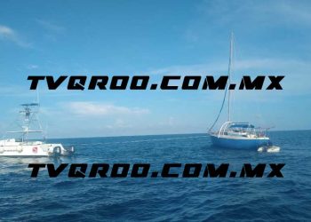 Velero desaparecido terminó encallado en Contoy