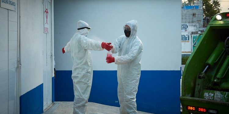 Esta semana se recolectaron 2.3 toneladas de desechos de hospitales