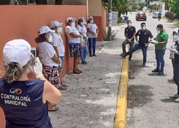 Por falta de credibilidad, portomorelenses verificarán las obras que realiza el Ayuntamiento de Puerto Morelos