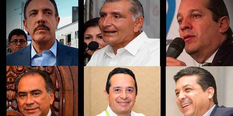 Suman 6 gobernadores afectados por Covid-19