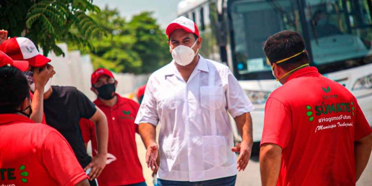 Conserva ayuntamiento de Isla Mujeres buena imagen urbana