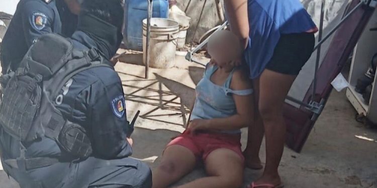 Niña baleada en la Región 210